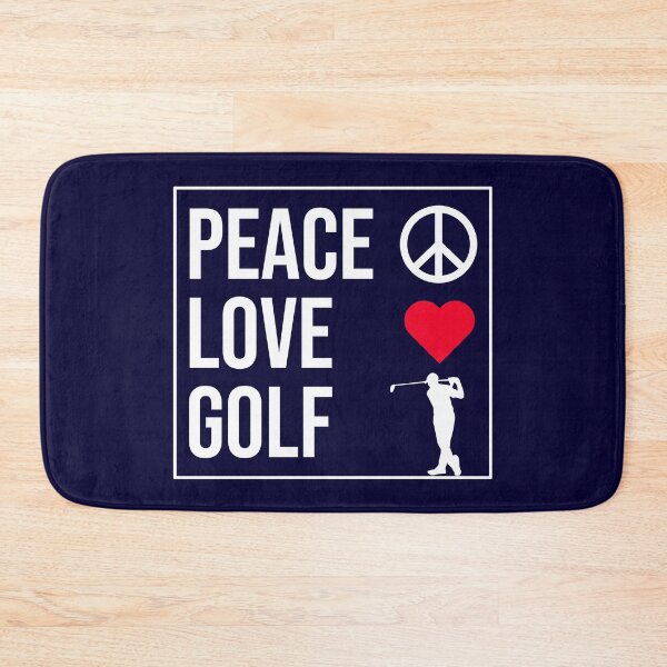 Item preview, Peace Love Golf designed and sold by CatArtStore.