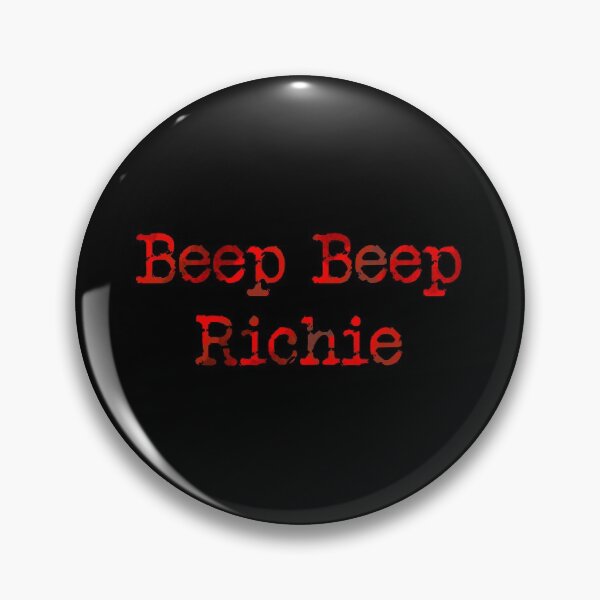 Item preview, Beep Beep Richie, it Scary Movie Quote Sticker designed and sold by SouthSoundArts.