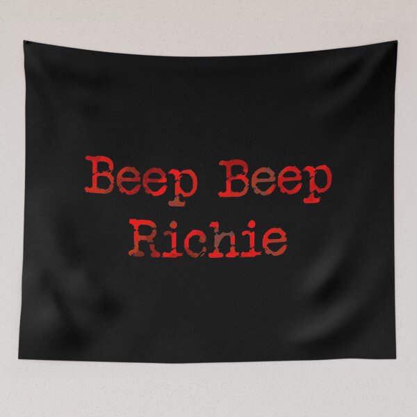 Item preview, Beep Beep Richie, it Scary Movie Quote Sticker designed and sold by SouthSoundArts.