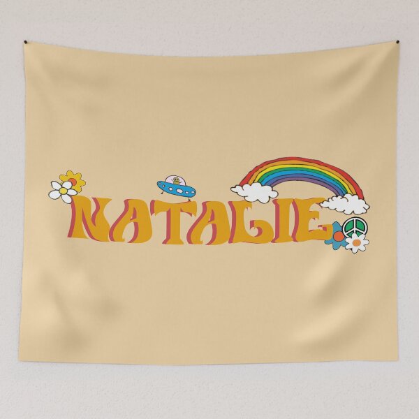Item preview, Natalie Hippie Retro Personalized  designed and sold by adrenaline2120.