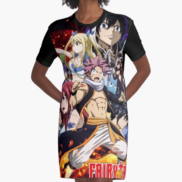 Fairy Tail 12 Graphic T-Shirt Dress