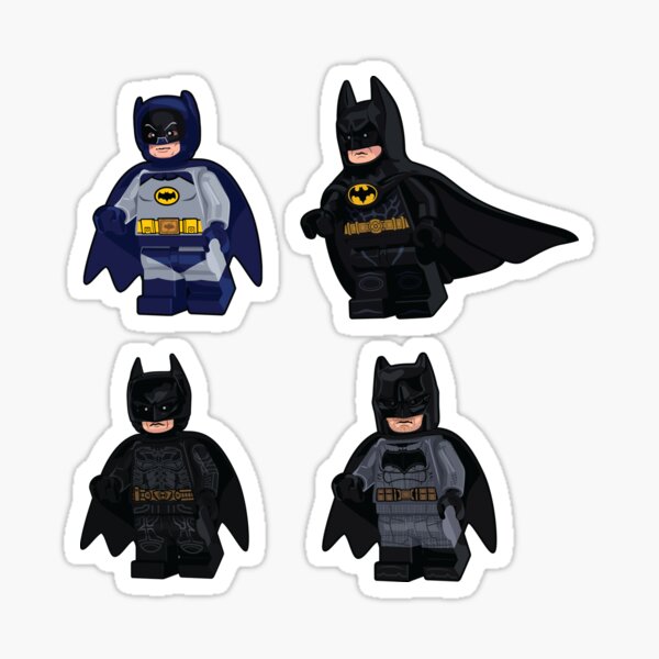 Item preview, Four Bats Sticker Pack designed and sold by Highonbricks.