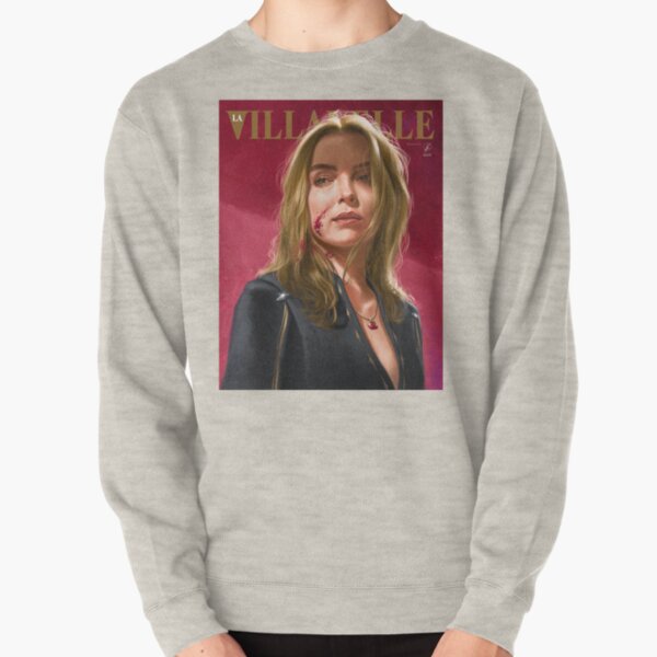 Portrait peint de Villanelle Sweatshirt épais