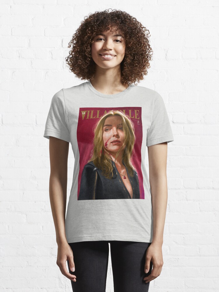 Alternate view of Villanelle Painted Portrait Essential T-Shirt