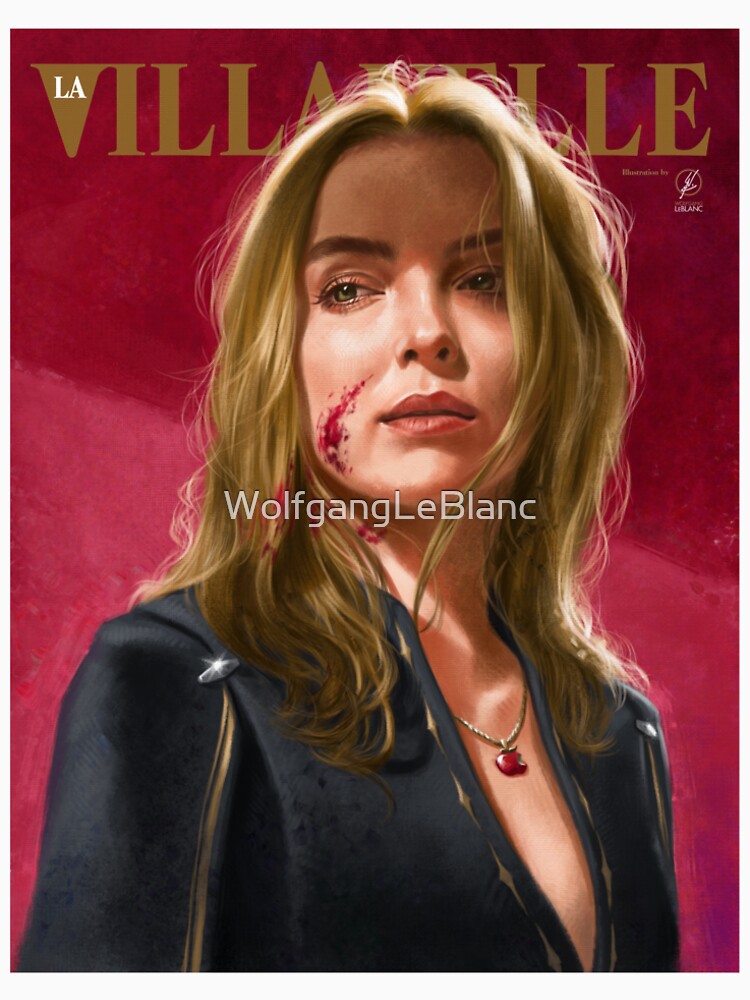 Villanelle gemaltes Porträt von WolfgangLeBlanc