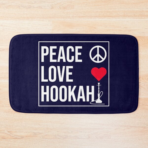 Item preview, Peace Love Hookah designed and sold by CatArtStore.