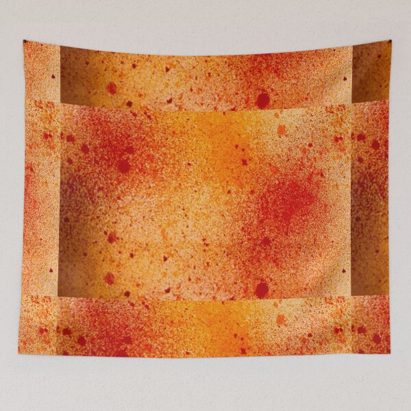 Item preview, Fiery Sun Abstract Original Print  designed and sold by PositCat.