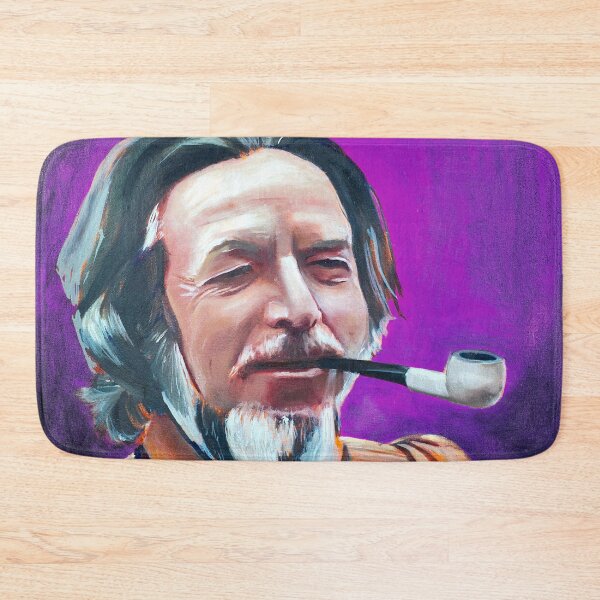 Item preview, Alan Watts | Purple Edition | Painting of Alan Watts designed and sold by Jacob la Cour.