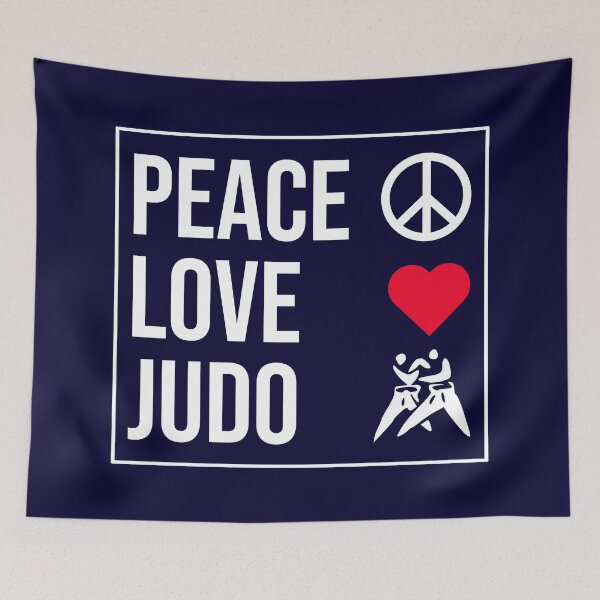Aperçu de l'œuvre Judo d'amour de paix créée et vendue par CatArtStore.