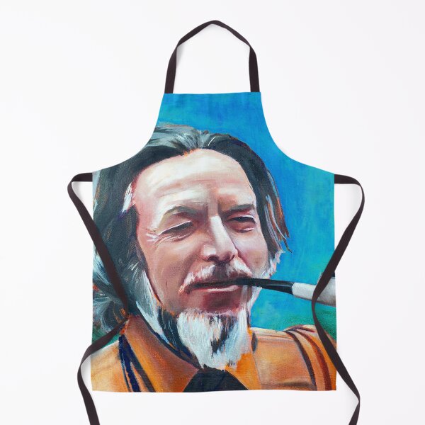 Item preview, Alan Watts | Teal Edition | Painting of Alan Watts designed and sold by Jacob la Cour.