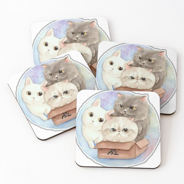 Item preview, Cats in the box designed and sold by Tthanhtrang75.