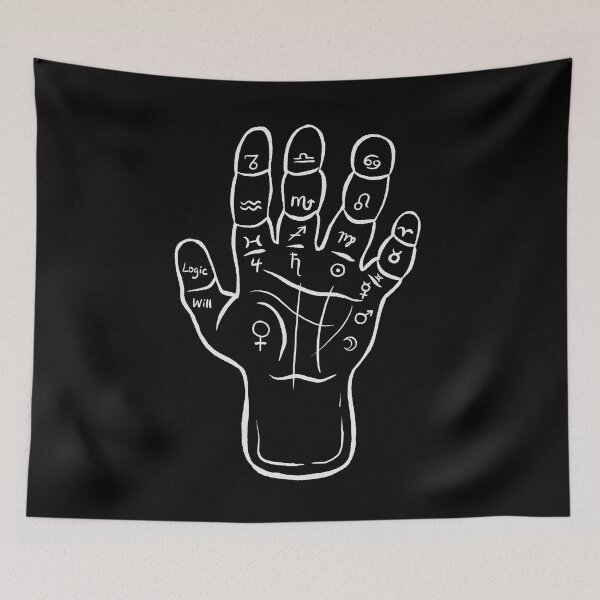 Item preview, Magic Palmistry Hand designed and sold by OhMyStarling.