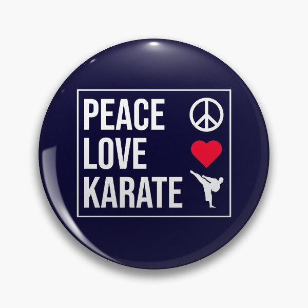 Item preview, Peace Love Karate designed and sold by CatArtStore.