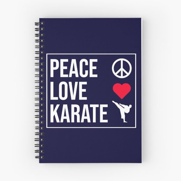 Item preview, Peace Love Karate designed and sold by CatArtStore.