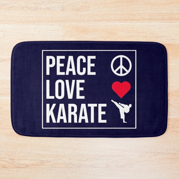 Item preview, Peace Love Karate designed and sold by CatArtStore.