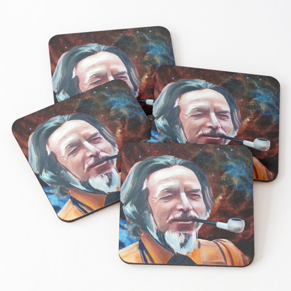 Item preview, Alan Watts | Space Edition II | Painting of Alan Watts designed and sold by Jacob la Cour.