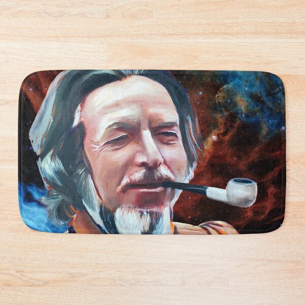 Item preview, Alan Watts | Space Edition II | Painting of Alan Watts designed and sold by Jacob la Cour.