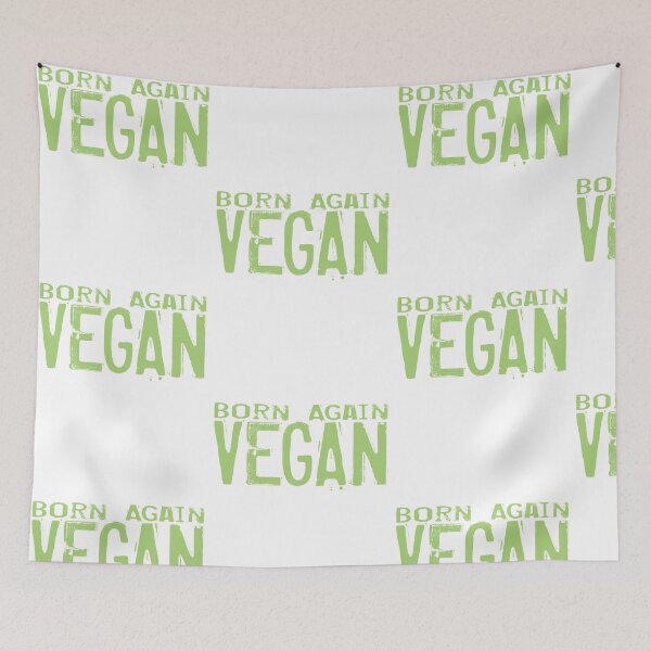 Item preview, Born Again Vegan design for Men Women Funny Gift graphic designed and sold by doodabobs.