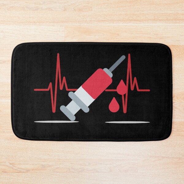 Item preview, HEARTBEAT PHLEBOTOMIST/HEMATOLOGY PULSE /Micro designed and sold by Hippiesole.