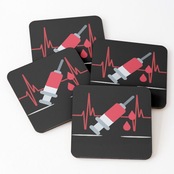 Item preview, HEARTBEAT PHLEBOTOMIST/HEMATOLOGY PULSE /Micro designed and sold by Hippiesole.