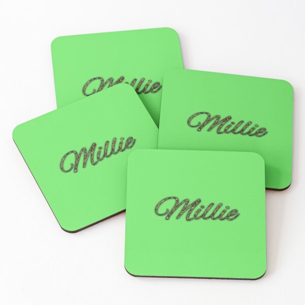 Item preview, Millie Name / Green designed and sold by LizBanegasArt.