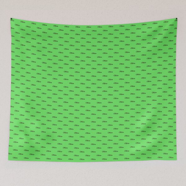 Item preview, Millie Name / Green designed and sold by LizBanegasArt.