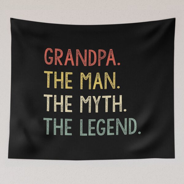 Item preview, Grandpa The Man The Myth The Legend designed and sold by creativebrother.