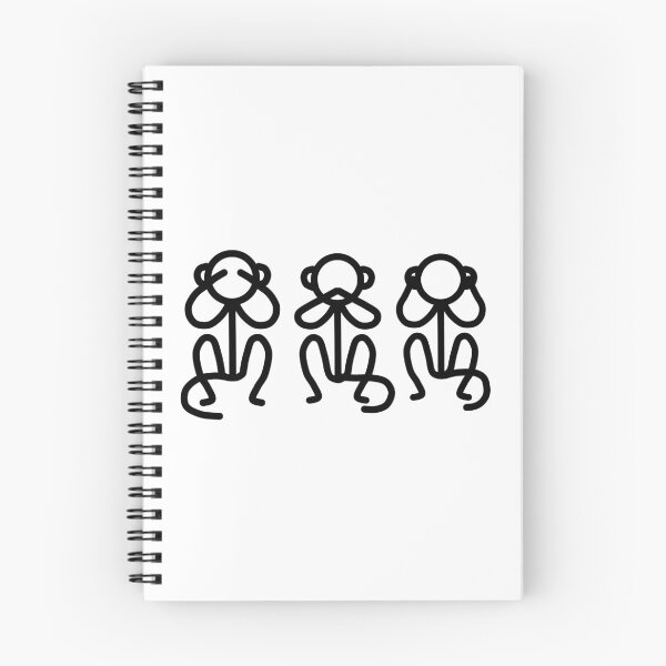 Item preview, Stickman / See No Evil, Say No Evil, Hear No Evil designed and sold by LotusCreations.