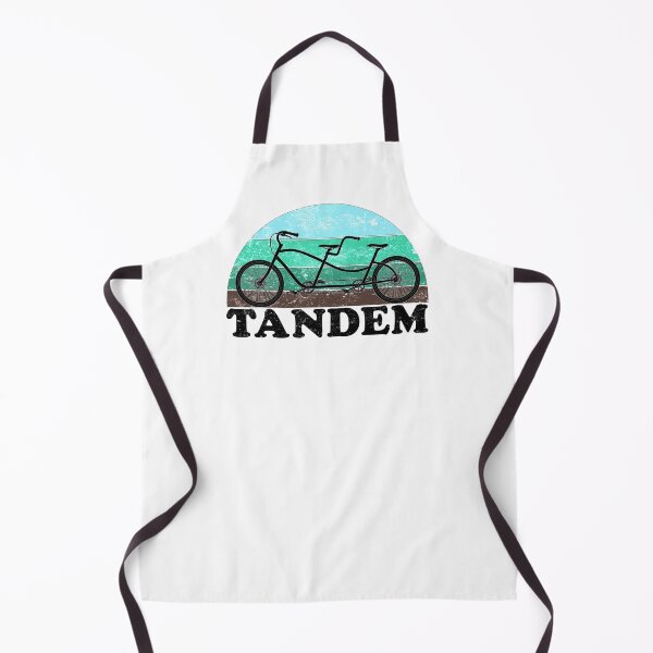 Item preview, Tandem Bicycle Vintage Colors designed and sold by wanderingfools.