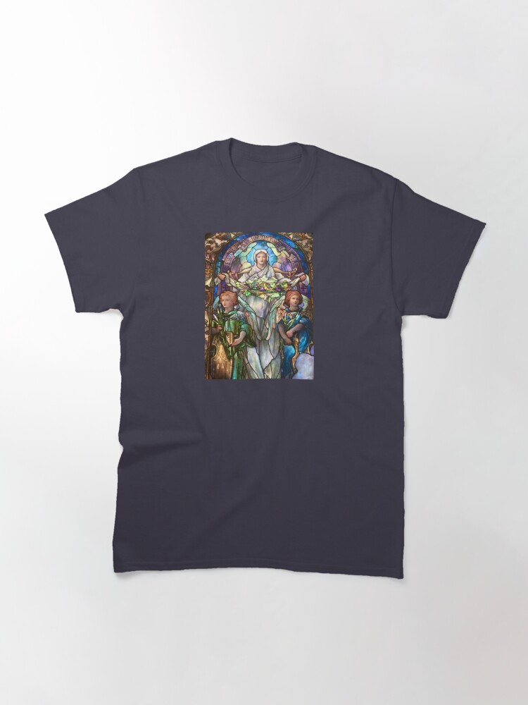 Alternate view of Tiffany Stained Glass Windows: Angels Classic T-Shirt