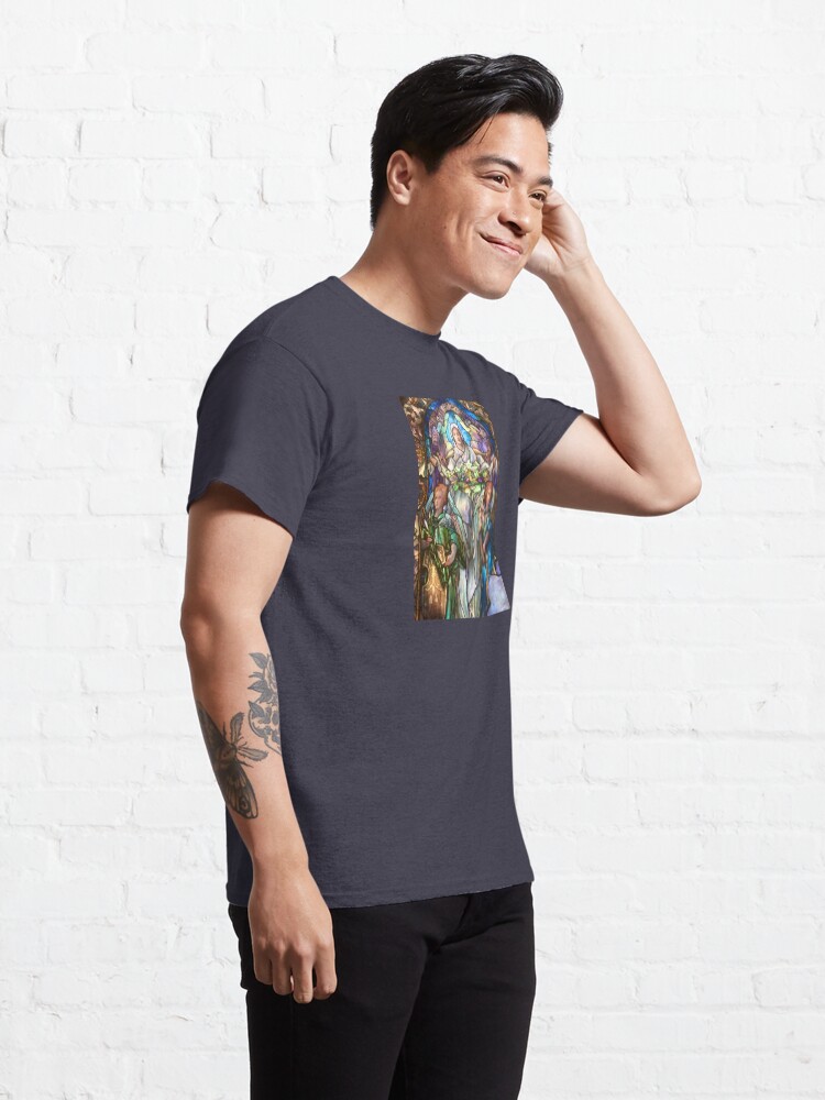 Alternate view of Tiffany Stained Glass Windows: Angels Classic T-Shirt