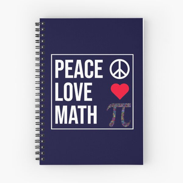 Item preview, Peace Love Math designed and sold by CatArtStore.