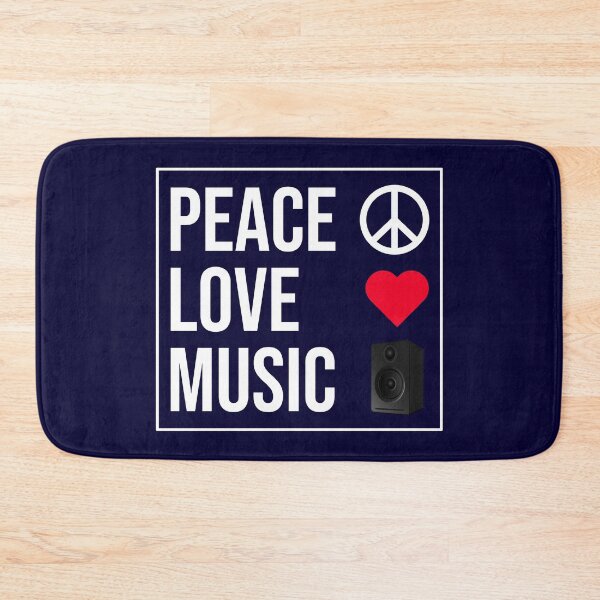 Item preview, Peace Love Music designed and sold by CatArtStore.