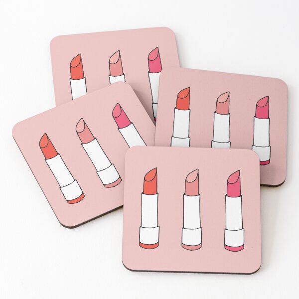 Item preview, Red and Pink Lipstick Set designed and sold by murialbezanson.