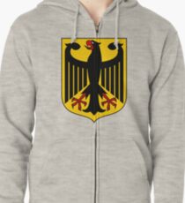 Armoiries d'Allemagne Veste zippée à capuche