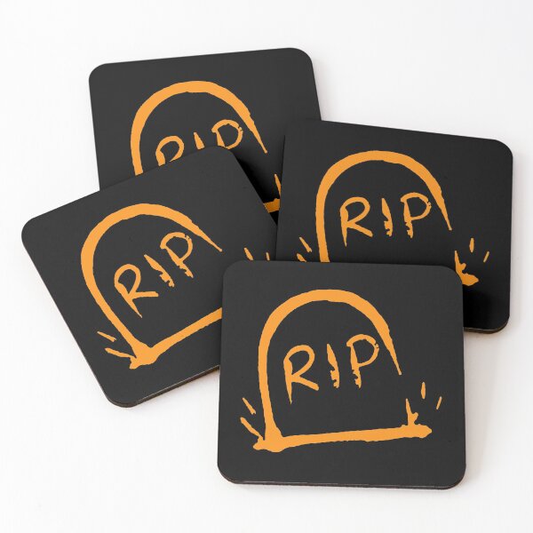 Item preview, Halloween Tombstone - Orange designed and sold by joshcartoonguy.