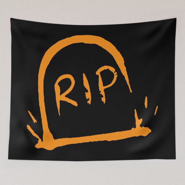 Item preview, Halloween Tombstone - Orange designed and sold by joshcartoonguy.