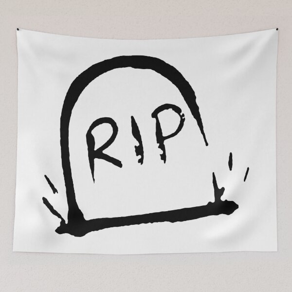 Item preview, Halloween Tombstone - Black designed and sold by joshcartoonguy.