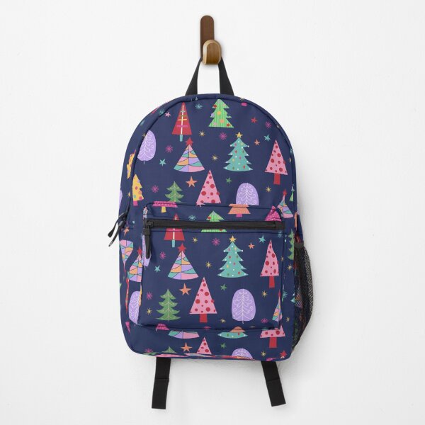 Item preview, Colorful Christmas Trees Background designed and sold by della95.
