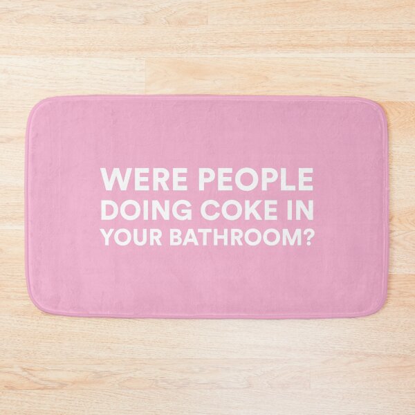 Item preview, WERE PEOPLE DOING COKE IN YOUR BATHROOM? | The Real Housewives of Beverly Hills designed and sold by guest-pillow.