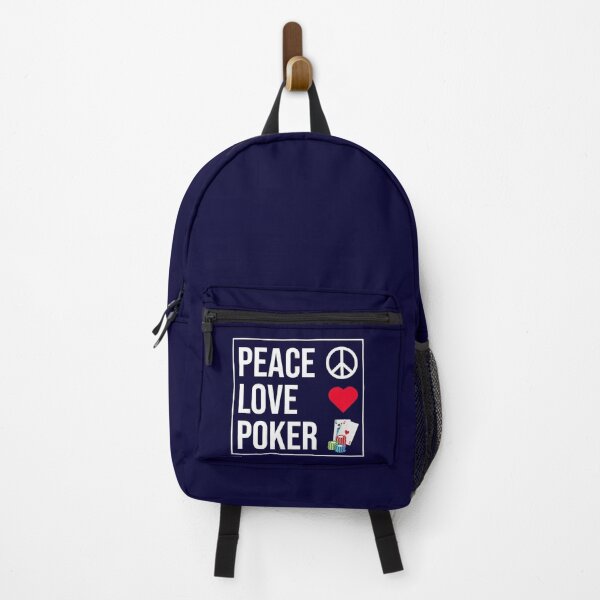 Item preview, Peace Love Poker designed and sold by CatArtStore.