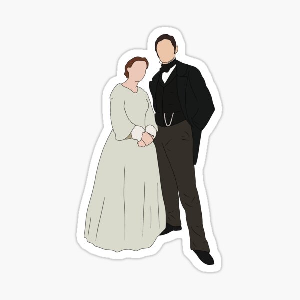 Aperçu de l'œuvre M. Thornton et Margaret créée et vendue par RainyDayArts.
