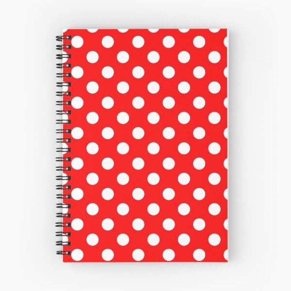 Item preview, White Polka Dots on Red Background designed and sold by Bumblefuzzies.