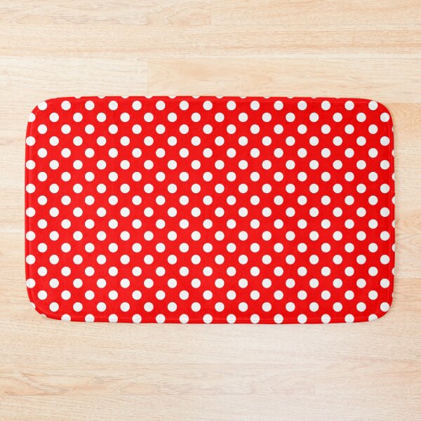 Item preview, White Polka Dots on Red Background designed and sold by Bumblefuzzies.