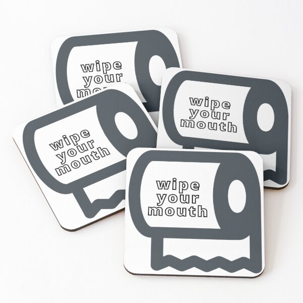 Item preview, wipe your mouth toilet paper designed and sold by ILOVETUNA.