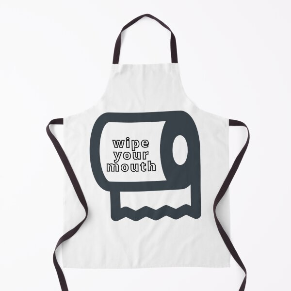 Item preview, wipe your mouth toilet paper designed and sold by ILOVETUNA.