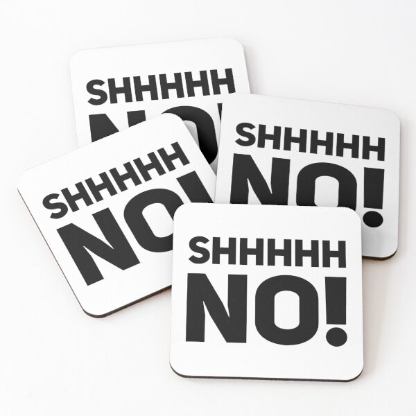 Item preview, Shhhh No! designed and sold by JosAwestuff.
