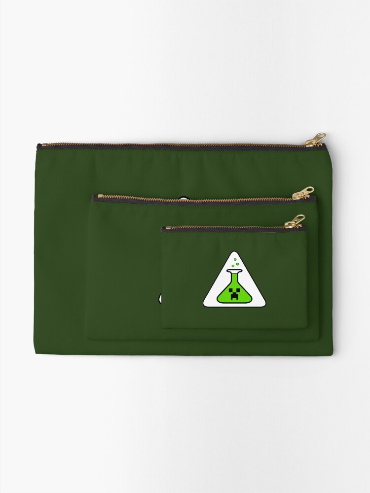 Alternate view of Creeper's Lab beaker Zipper Pouch