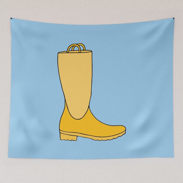 Item preview, Yellow Rain Boots designed and sold by murialbezanson.