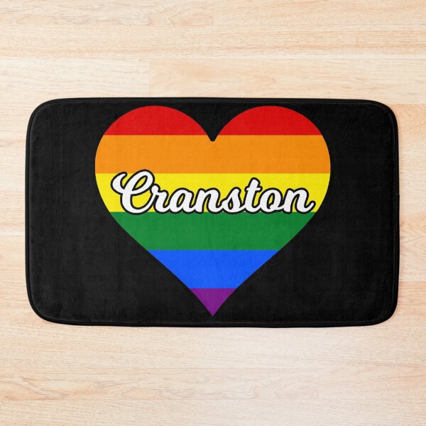 Item preview, Cranston Rhode Island Gay Pride Heart designed and sold by fearcity.